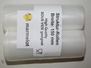 Vacuumrollen  15cm breed 2 x 6m met microstructuur