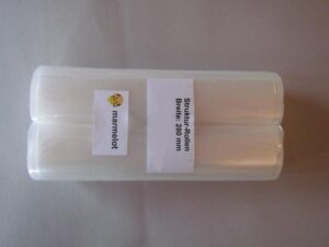 Vacuumrollen Basis 28cmx6m 2 Rollen met structuur grof