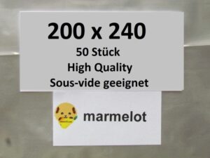 Vacuumzakken  20x24 cm 50 stuk met microstructuur