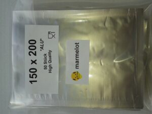 Vacuumzakken Aluminium 15x20cm 50 Stuk met Microstructuur