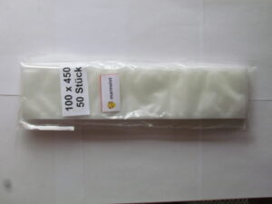 Vacuumzakken  10x45 cm 50 stuk met microstructuur