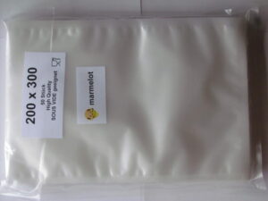 Vacuumzakken  20x30 cm 50 stuk met microstructuur